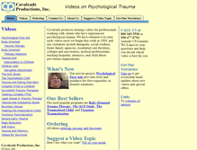 Tablet Screenshot of cavalcadeproductions.com